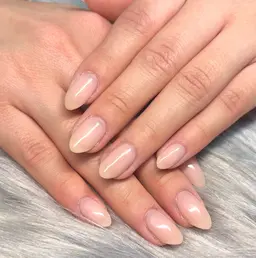 オフ込みワンカラーorグラデーションネイル