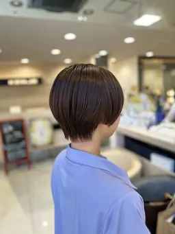 《平日ミニモ限定🌻》似合わせカット➕透明感カラー➕Aujuaトリートメント➕10分スパ✈️