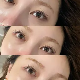 上下マツエク(フラットラッシュ)本数相談《コーティング付》¥8,500~