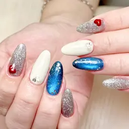 【チップジェル長さ出し】定番新作デザイン♪