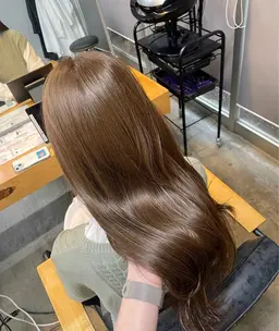 🤍12月minimo限定‎🤍髪質改善ケアカラー🎀🫧