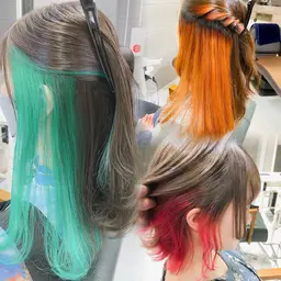 🌈カラーバターで可愛く遊ぶ🌈🫧インナー＋うる艶トリートメント〔ブリーチ1回込み〕