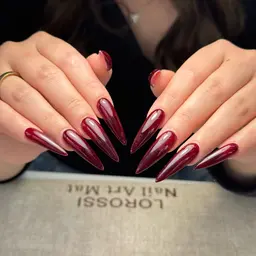 🍓』10本チップ長さ出しワンカラーハンドネイル💅🙈💃🏻