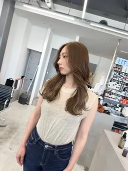 kuraha 指名】ブリーチなし透け感カラー ＋トリートメント 12430~