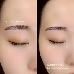 〖毛流れ矯正、眉の浮き改善🗽 〗ハリウッドブロウリフト(※wax.make付)眉パーマ🧑‍🦱