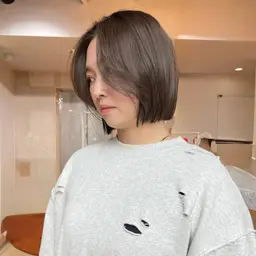 【🌟minimo限定🌟】イルミナカラー🫧 ￥4400【レイヤー/髪質改善/顔周り/暖色/寒色/ベージュ/ボブ】