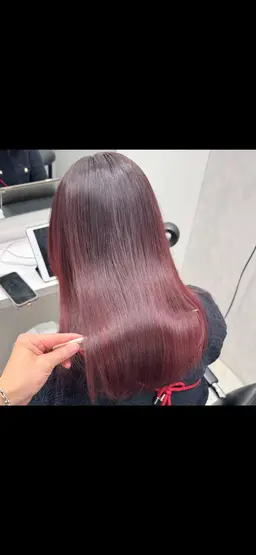 《20代以下限定》ブリーチなしの赤髪カラー🍓🍓