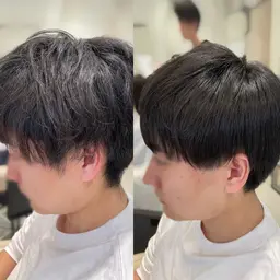 メンズカット✂︎＋縮毛矯正✨＋トリートメント