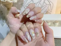 《自爪》人気No.3ジェル&ニュアンスデザイン持ち込みデザイン90分☆