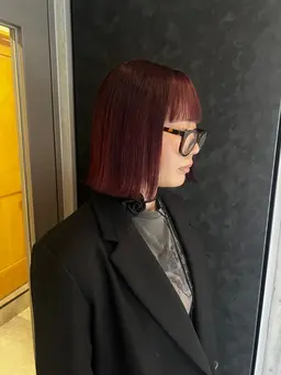 ⛄️【12月年末セールクーポン】ケアカラー無料✨カット＋ブリーチなしダブルカラー(カラー2回)＋補修トリートメント#暖色