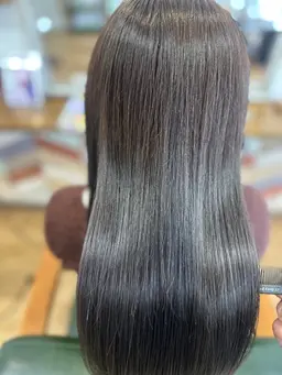 縮毛矯正&リタッチカラー&髪質改善トリートメント✨ 継続来店可能な方限定です♪