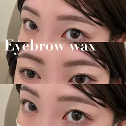 【 メンズOK️🆗】45分☆アイブロウWAX☆眉パック付☆￥6000