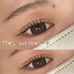 :)まつ毛パーマモデル🥣(30分と記載がごさいますが60​〜​90分の施術となります)