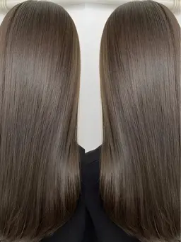 【人気No.2❣️】カット＋ミラーコーティングカラー＋艶髪TOKIOダブルインカラミTR