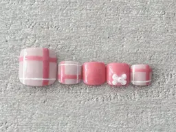 👣フット定額Trendコース【ジェルオフあり無料＆甘皮ケア＆フットバス込】