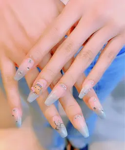 長さだし➕🩷選べる人気🩷/ワンカラー/フラッシュ/グラデ/フレンチ/マグネット/オーロラ/ミラーネイル