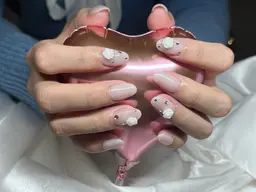 モデル練習✨🌸6本持ち込みデザイン【オフ無し】🌸　⚠️当日予約OK、予約リクエスト必要。月、火、土曜日限定。