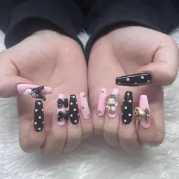 【オフなし】ジェルチップ持ち込みゴージャスデザイン