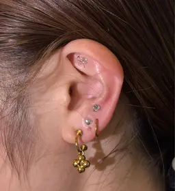 【話題❤️‍🔥】耳ツボジュエリー💎お試し両耳6粒🪽₊˚.ꪆ