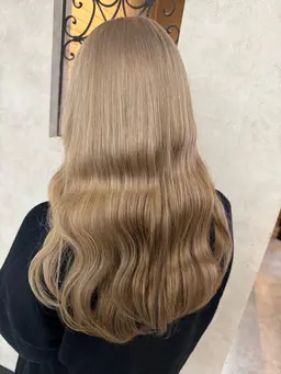 [💛ミルクティー系カラー限定💛]ケアブリーチ＋カット＋ケアブリーチトリート🌈