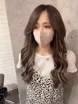 【染められない方でもオシャレにデザインカラー】エクステハイライト/エクステバレイヤージュ