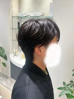 メンズカット+パーマ