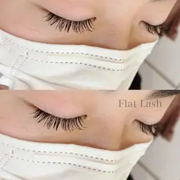 🐱最高級フラットラッシュマツエク80本付け放題🐱【オフ・コーティング込み】
