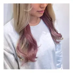 《🌷お洒落可愛い🌷》カット＋選べるデザインカラー＋ケアトリートメント