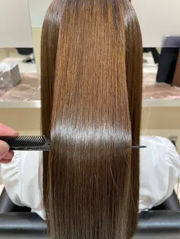 【お試し】ツヤさら♪髪質改善トリートメント+似合わせデザインカット¥5,000