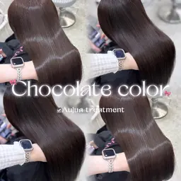 ☑️💘当日のみ💘【ワンカラー+1STEP超音波トリートメント】✨ロング料金なし🪄