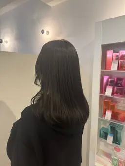 カット+グレイカラー(白髪染め)🐩🍂