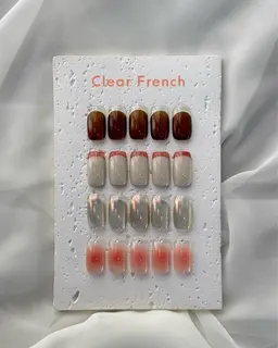 クリアフレンチ🧊💅🏻(オフなし)