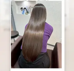 【最新★酸熱融合型】METEO髪質改善TR+縮毛矯正+TOKIO5stepTR