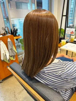 【ご来店初めての方限定🐈‍⬛🐾】透明感ベージュカラー➕Aujuaトリートメント付き🍀