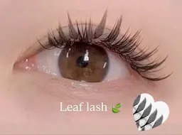 ワンホン風👸🏼👑Leaf lash🍃
