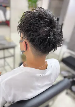 【メンズ限定🧑🏻🦱🌀】カット+パーマ