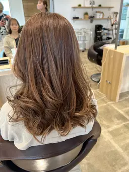 [カラー+ケアトリーメント]