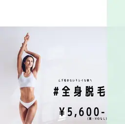 全身脱毛【顔VIOなし】