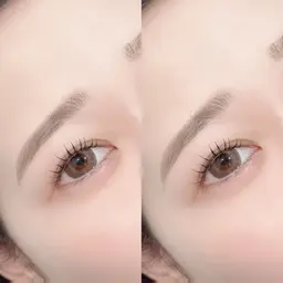 🩵眉毛ワックス＋まつ毛パーマモデル🩵　セットメニュー　¥3000(現金のみ)