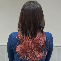 𓇼カット+ダブルカラー‪〚ブリーチあり♡〛⁡