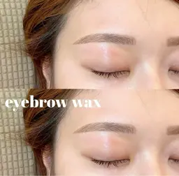美眉✨アイブロウワックス脱毛🍓