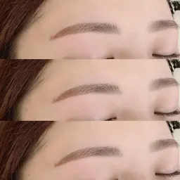 美眉スタイリングのモデル様(眉毛/アイブロウワックス)💞【ご新規様限定】当日予約可/お顔の黄金比に合わせて綺麗な眉毛へ