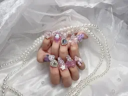 人気No.1🖤『10本チップパーツつけ放題』