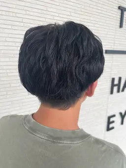 メンズカット＋オーガニックカラー