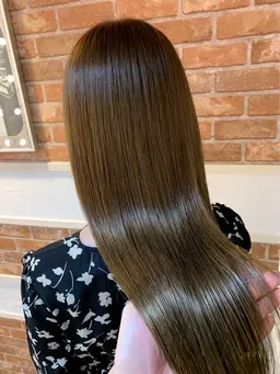 ✨ブリーチなしダブルカラー✨カット＋しっとりサラツヤミストトリートメント✨
