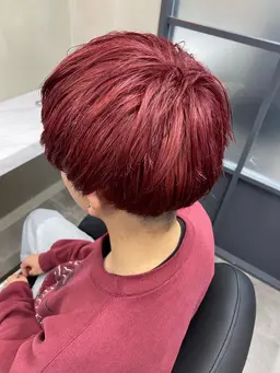 【メンズ/120分メニュー】Wカラーor3Dハイライト➕骨格補正メンズカット➕ケア処理剤