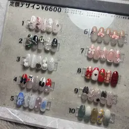 ✨定額ネイル✨※月毎に2​〜​3個のデザインが変わります！