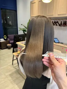 ［期間限定おすすめメニュー］髪質改善カラー＋カット＋スパシャンプー