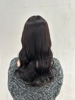 平日限定！【透明感カラー💎】ブリーチなしで柔らかい艶髪へ🌟黒染めなしの就活カラーなども🙆🏻‍♀️