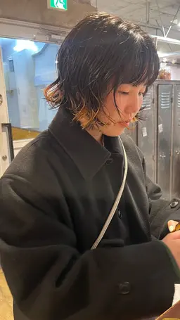 練習モデルさん/ パーマ+カット